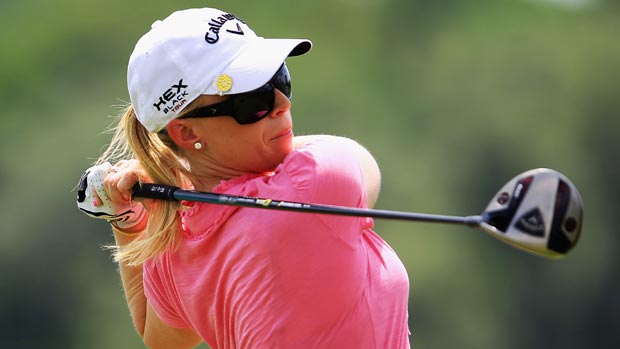 Morgan Pressel during the first round of the 2012 Manulife Financial LPGA Classic