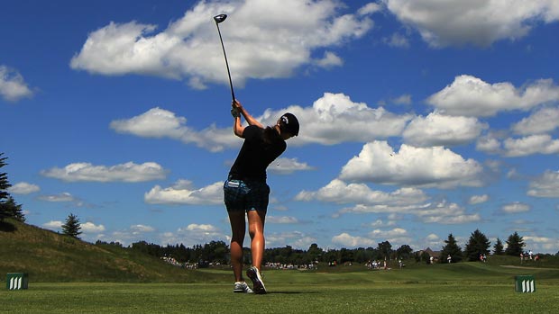 Vicky Hurst during the second round of the 2012 Manulife Financial LPGA Classic