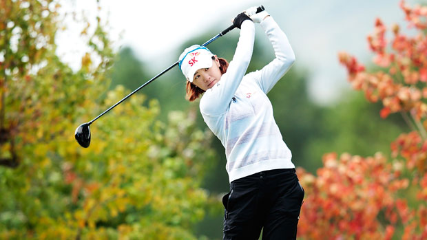 Na Yeon Choi during the second round of the Mizuno Classic