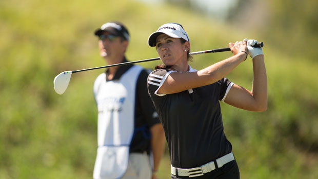 Nicole Castrale during the Final Round of the 2012 Navistar LPGA Classic