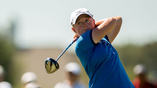 Stacy Lewis during the Final Round of the 2012 Navistar LPGA Classic