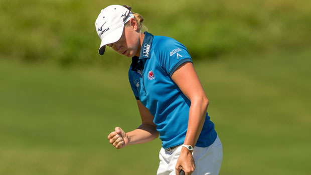 Stacy Lewis during the Final Round of the 2012 Navistar LPGA Classic