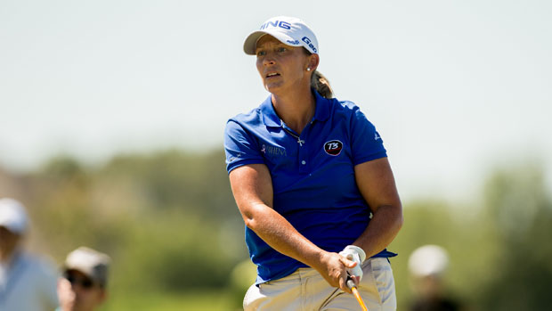 Angela Stanford during the Final Round of the 2012 Navistar LPGA Classic