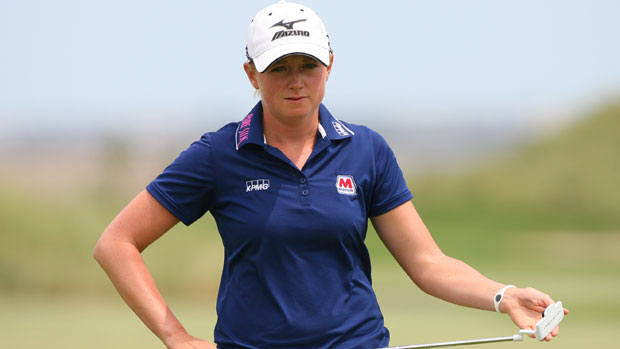 Stacy Lewis at the ShopRite LPGA Classic final round