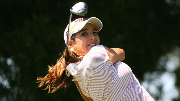 Mariajo Uribe during the ShopRite LPGA Classic second round