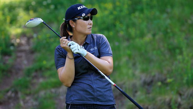 Candie Kung during the Sybase Match Play Championship final round