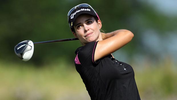 Beatriz Recari during the first round of the 2012 U.S. Women's Open