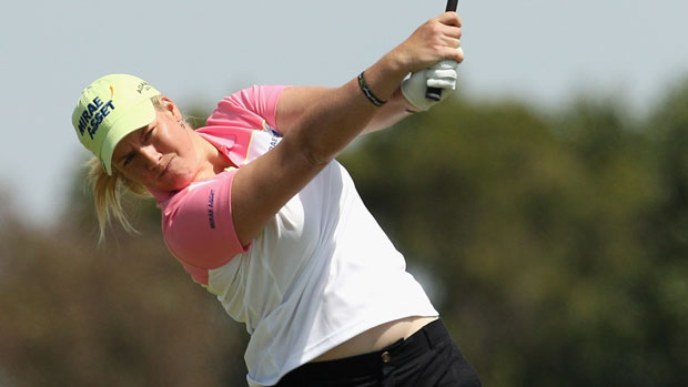Brittany Lincicome at the ISPS Handa Women's Australian Open