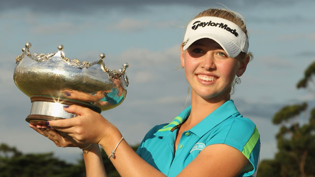 Jessica Korda wins the ISPS Handa Women's Australian Open