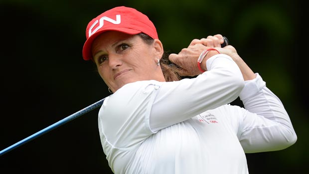 Lorie Kane during the first round of the 2012 CN Canadian Women's Open