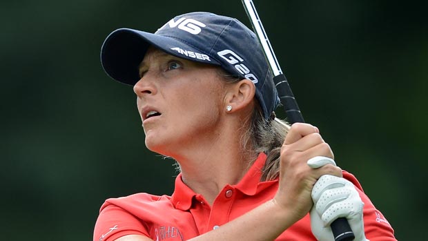 Angela Stanford during the first round of the 2012 CN Canadian Women's Open