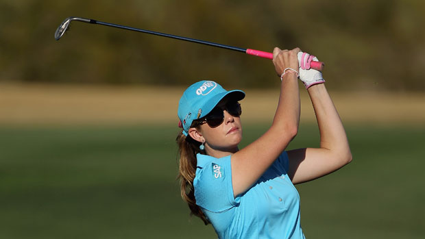 Paula Creamer at the 2012 RR Donnelley LPGA Founders Cup