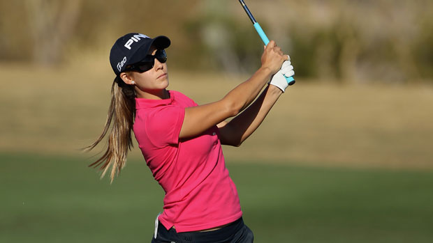 Azahara Munoz at the 2012 RR Donnelley LPGA Founders Cup