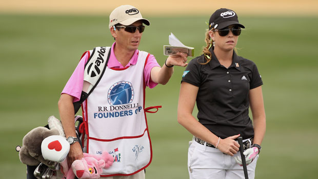 Paula Creamer at the 2012 RR Donnelley LPGA Founders Cup