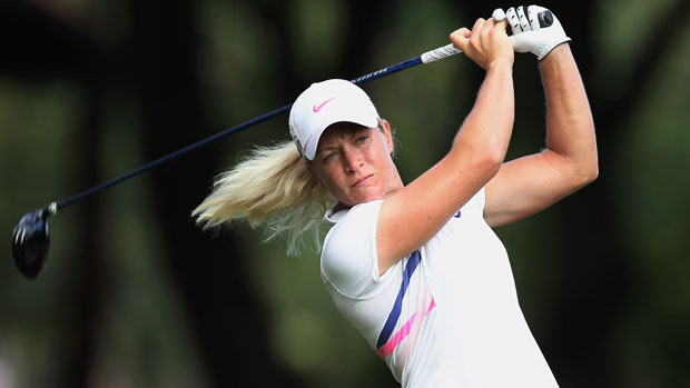 Suzann Pettersen during the final round at the HSBC LPGA Brasil Cup 2012