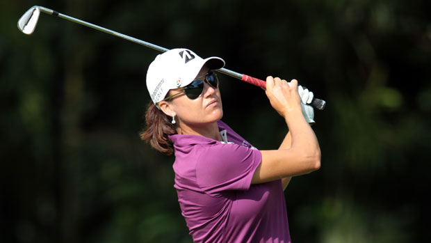 Sophie Gustafson at the HSBC Women's Champions 2012