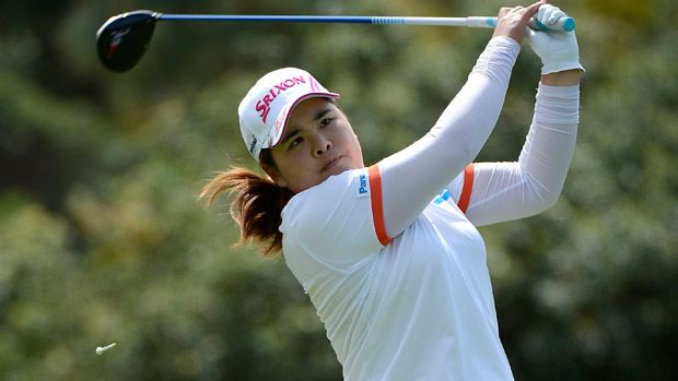 Inbee Park during the first round of the Kia Classic