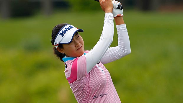 Ilhee Lee during the first round of the Kingsmill Championship 
