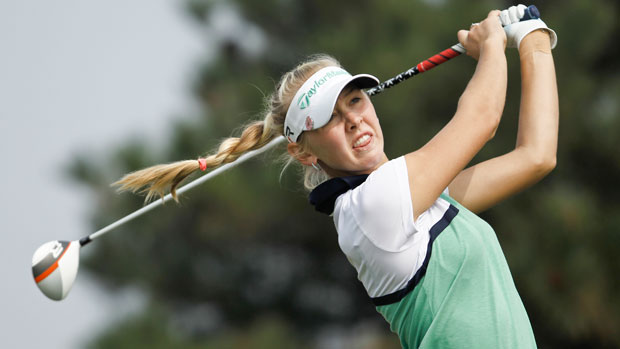 Jessica Korda during the second round of the 2013 Reignwood LPGA Classic
