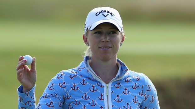 Morgan Pressel during the Second Round of the 2013 RICOH Women's British Open