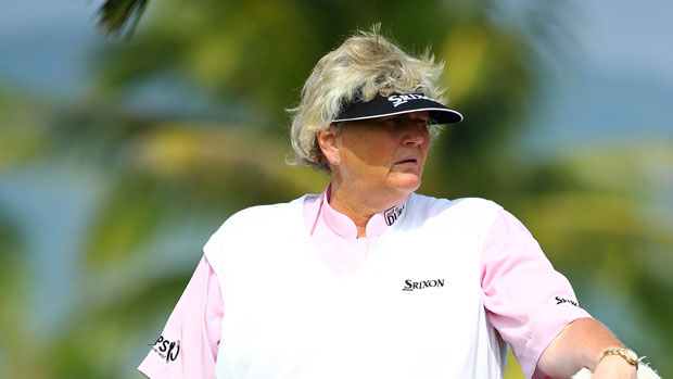 Laura Davies during the first round of the 2014 Blue Bay LPGA