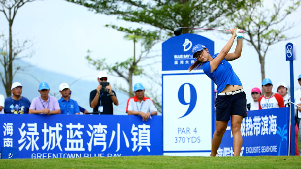 Lydia Ko during the first round of the 2014 Blue Bay LPGA