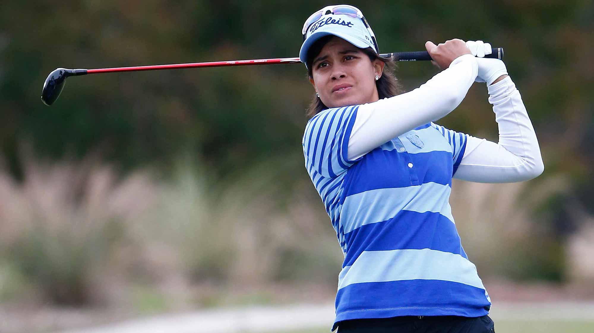 Julieta Granada during the second round of the 2014 CME Group Tour Championship