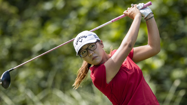 Lydia Ko during the first round of the Fubon LPGA Taiwan Championship presented by Taiwan Mobile