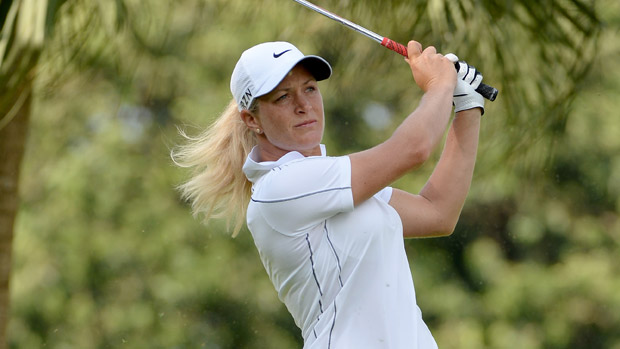 Suzann Pettersen during the second round of the HSBC Women's Champions