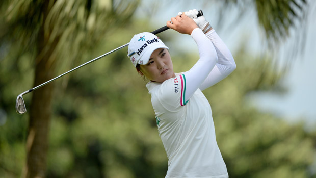 So Yeon Ryu during the second round of the HSBC Women's Champions