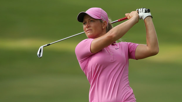 Suzann Pettersen during the third round of the HSBC Women's Champion