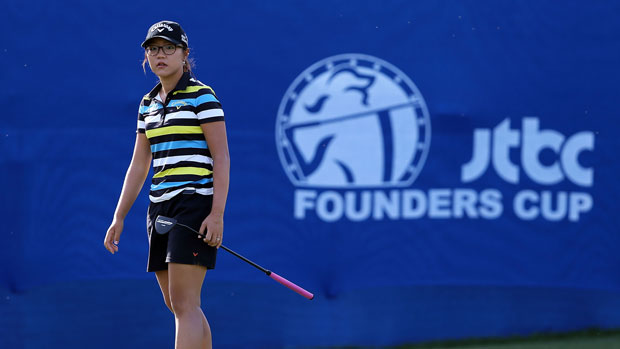 Lydia Ko during the final round of the 2014 JTBC Founders Cup