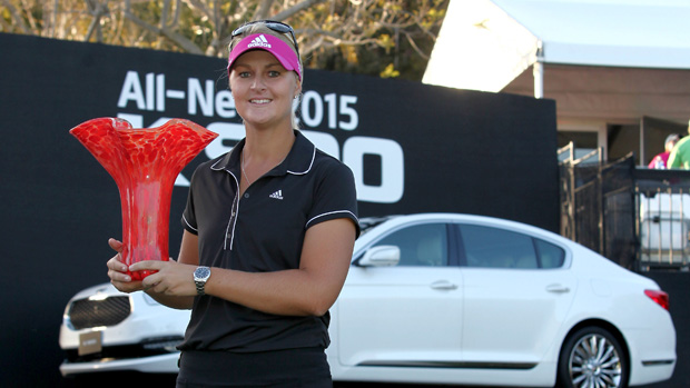 Anna Nordqvist during the final round of the Kia Classic