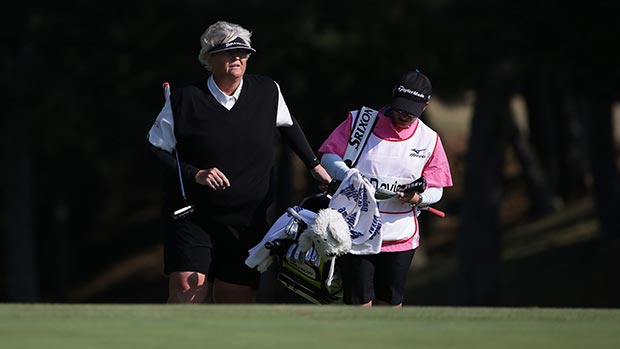 Laura Davies during the first round of the 2014 Mizuno Classic