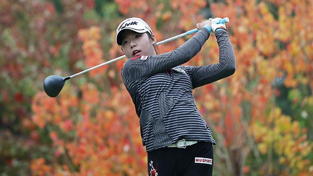 Mi Hyang Lee during the final round of the 2014 Mizuno Classic