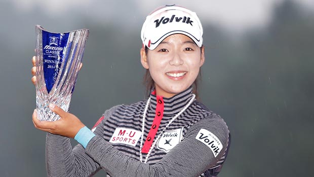 Mi Hyang Lee during the final round of the 2014 Mizuno Classic