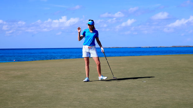 Paula Creamer during the third round of the 2014 Pure Silk Bahamas LPGA Classic