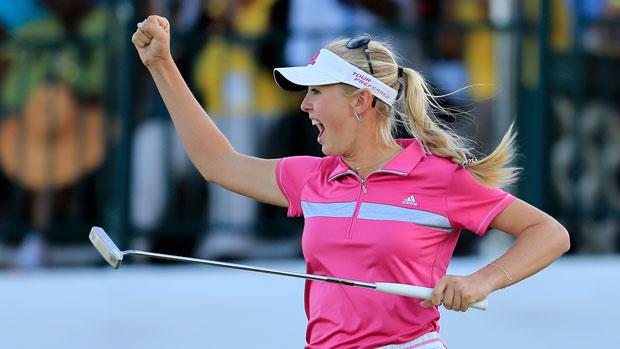 Jessica Korda during the final round of the 2014 Pure Silk Bahamas LPGA Classic