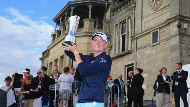 Stacy Lewis during the Final Round of the 2013 RICOH Women's British Open