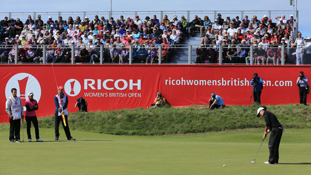 Mo Martin during the final round of the 2014 RICOH Women's British Open
