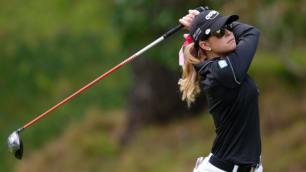 Paula Creamer during the first round of the Swinging Skirts LPGA Classic