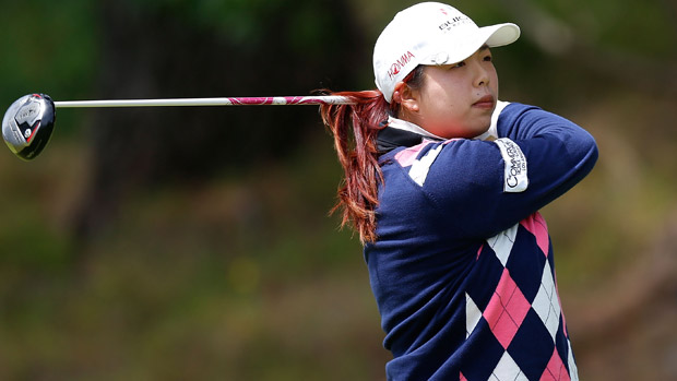 Shenshen Feng during the final round of the Swinging Skirts LPGA Classic