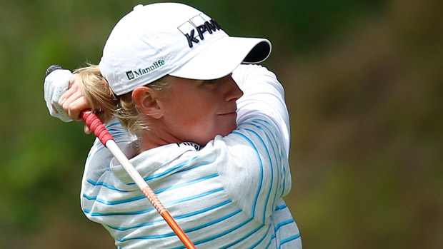 Stacy Lewis during the final round of the Swinging Skirts LPGA Classic