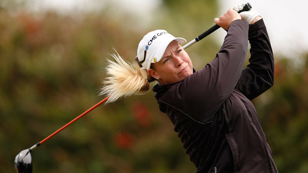 Brittany Lincicome during the first round of the Swinging Skirts LPGA Classic