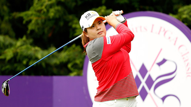 Inbee Park during the first round of the Swinging Skirts LPGA Classic