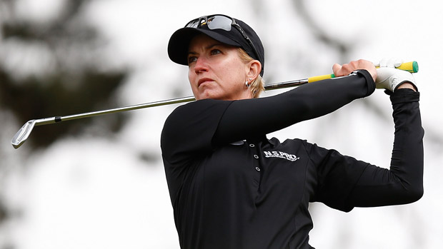 Karrie Webb during the first round of the Swinging Skirts LPGA Classic