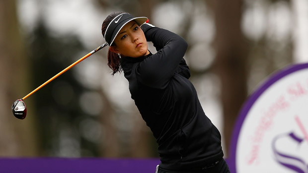 Michelle Wie during the second round of the Swinging Skirts LPGA Classic