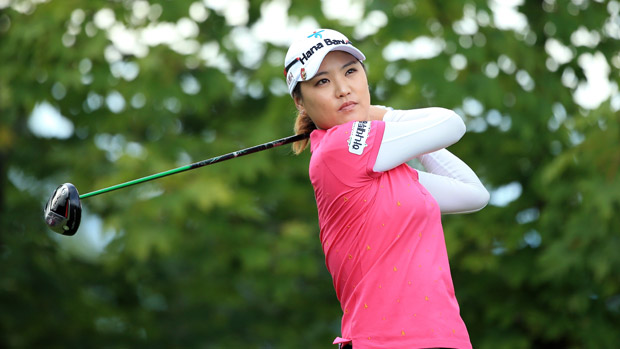 So Yeon Ryu during The Evian Championship