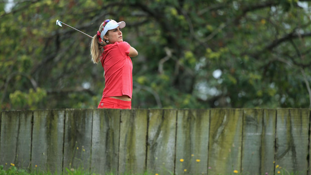Lexi Thompson during The Evian Championship