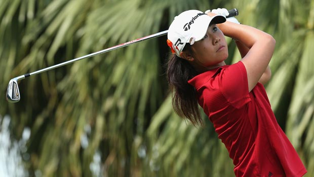 Danielle Kang during the second round of the HSBC Women's Champions 2013